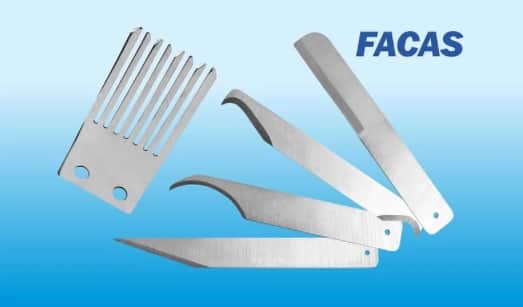 Diversos modelos de Facas para indústrias e panificação