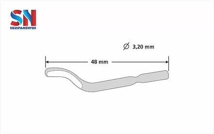 Lâminas para Tirar Rebarbas SN Equipamentos